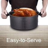 Geek Chef 12 in 1 Electric 8 Quart Oval Pressure Cooker Pot with LCD